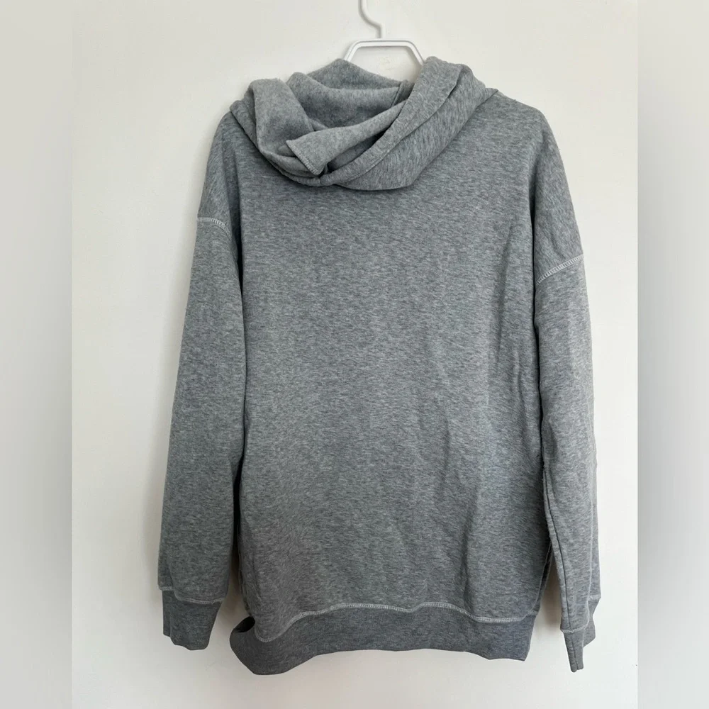 FREE with any purchase- Gray oversized Hoodie Sweater size medium - Picture 5 of 5